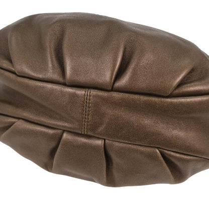 Loewe Brown Lambskin Viento Shoulder Bag