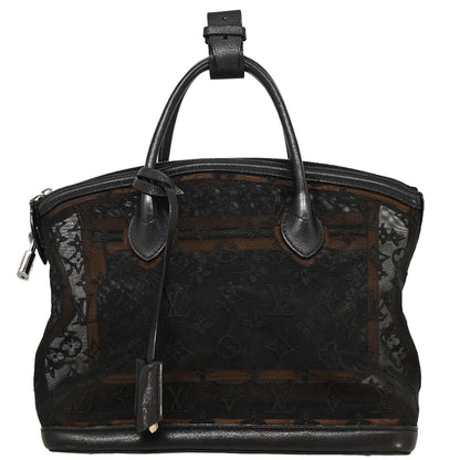 Louis Vuitton Black Monogram Transparent Lockit Handbag M40769