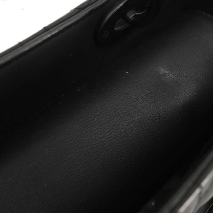 Christian Dior Black Lambskin Lady Dior Cannage Handbag