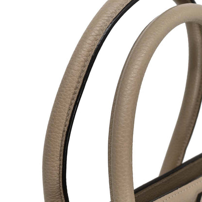 Celine Beige Luggage Micro Tote Handbag