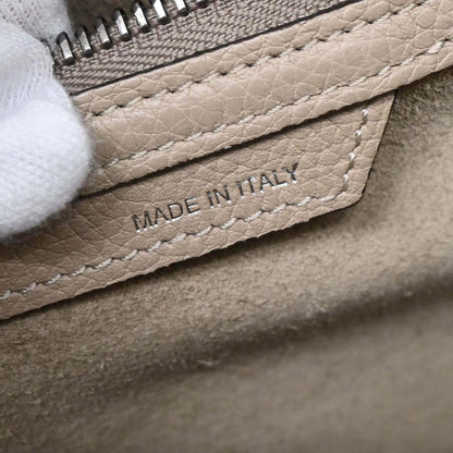 Celine Beige Luggage Micro Tote Handbag