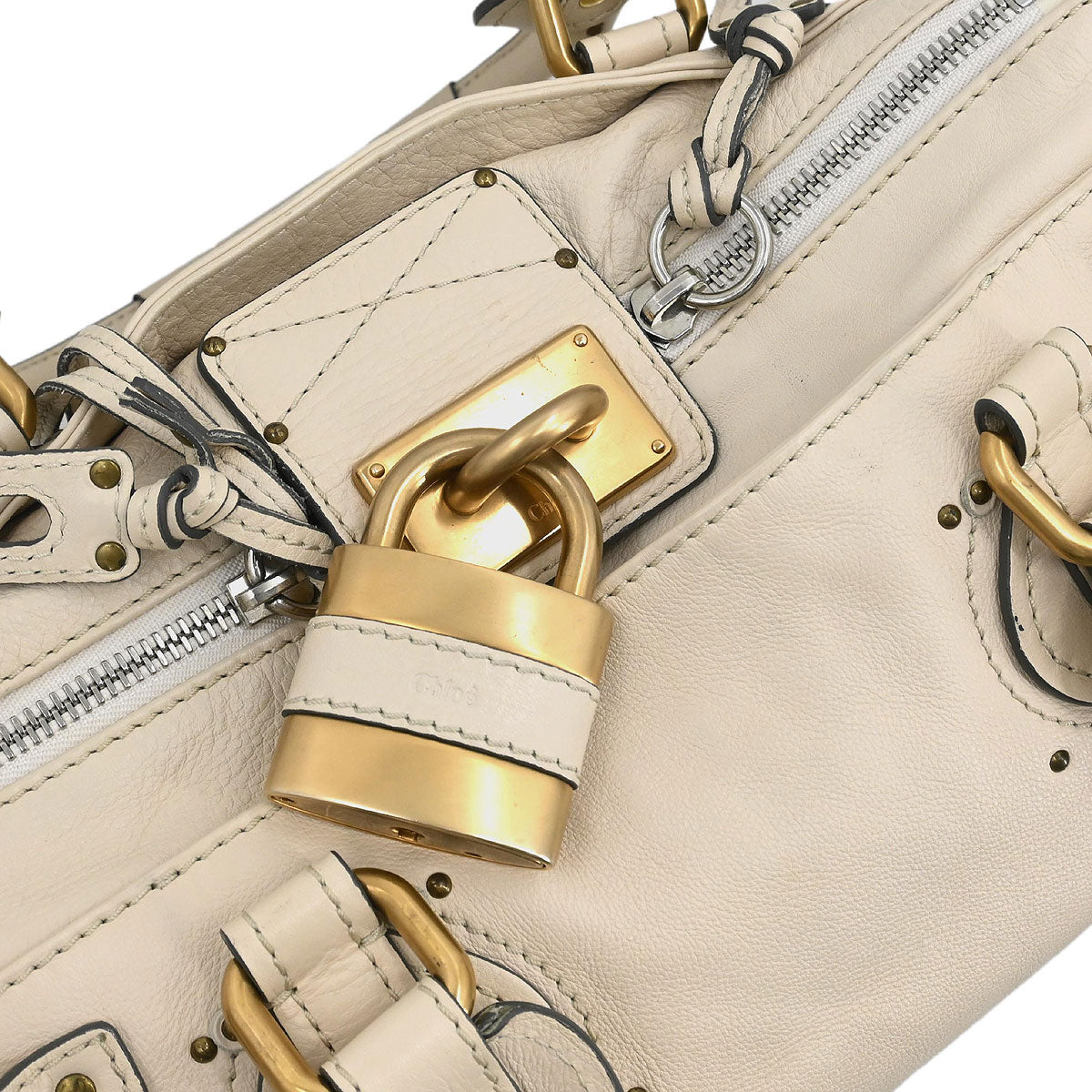 Chloe Ivory Paddington Handbag