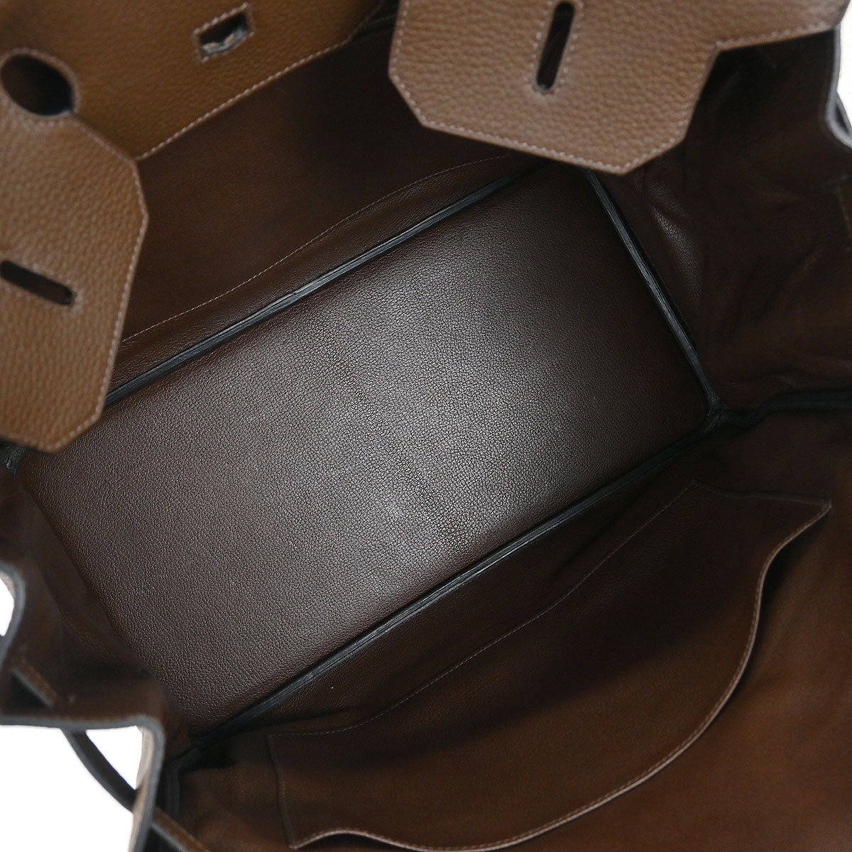 Hermes Taupe Gray Taurillon Clemence Birkin 40 Handbag