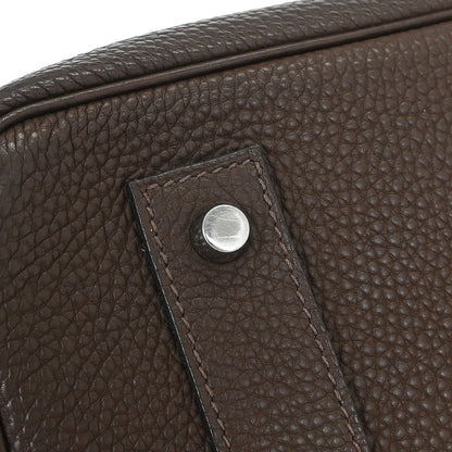 Hermes Chocolat Togo JPG Shoulder Birkin Handbag