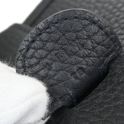 Hermes Black Taurillon Clemence Evelyne 3 GM Shoulder Bag