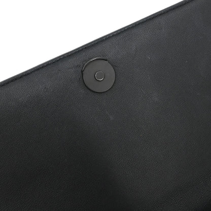 Bottega Veneta Black Lambskin Intrecciato 2way Shoulder Handbag