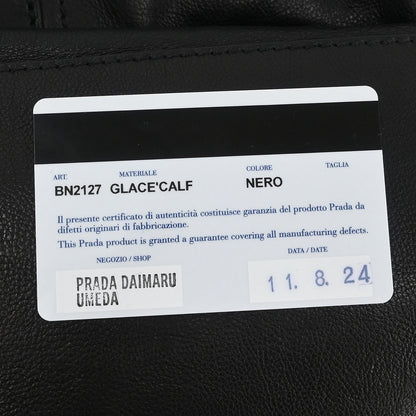 Prada Black Calfskin Handbag