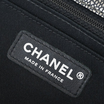 Chanel 2010-2011 Gray Caviar Full Flap Chain Shoulder Bag