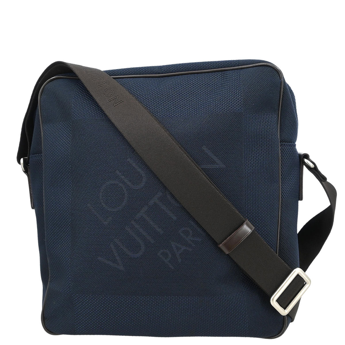 Louis Vuitton Navy Damier Geant Pilot Shoulder Bag N41159