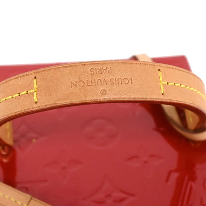 Louis Vuitton Red Vernis Bleecker Box Handbag M52464