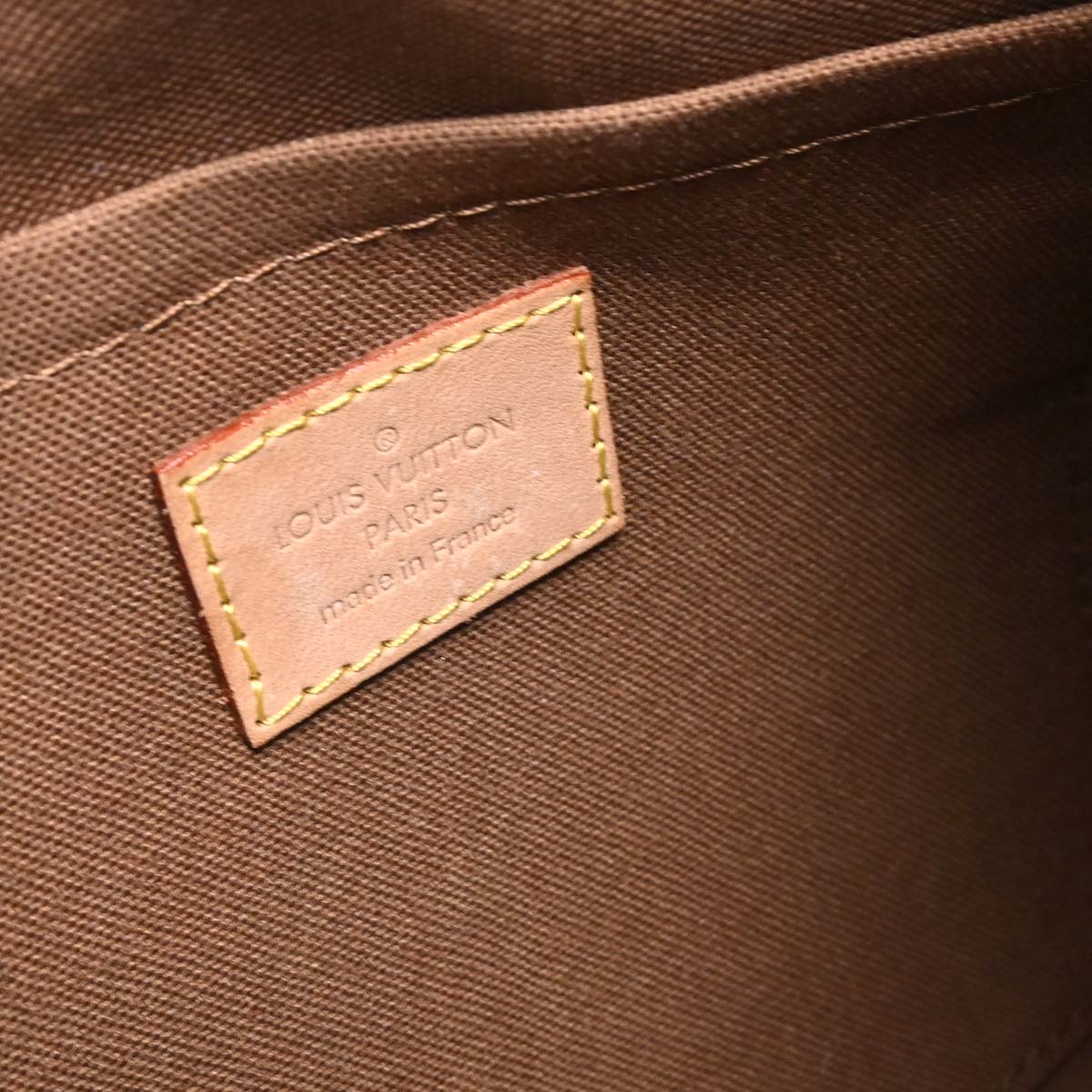 Louis Vuitton Monogram Thames PM Hobo Handbag M56384