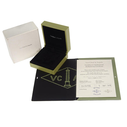 Van Cleef & Arpels Sweet Alhambra Pendant Necklace Carnelian Au750