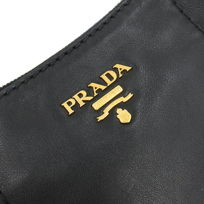 Prada * Black Calfskin Shoulder Bag