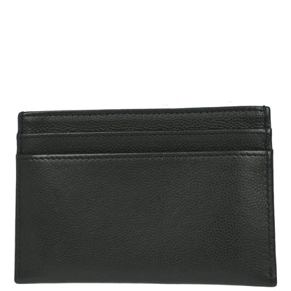 Chanel 2017-2018 Black Caviar Cardholder Small Good