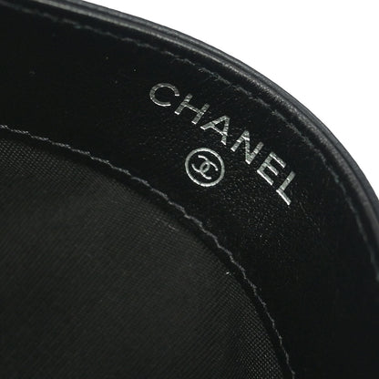 Chanel 2017-2018 Black Caviar Cardholder Small Good