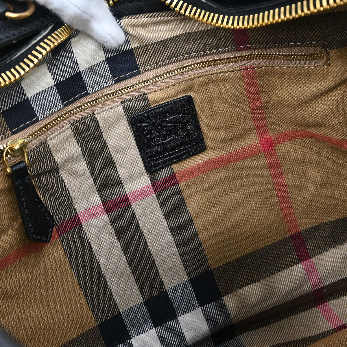 Burberry Black Malika Hobo Bag