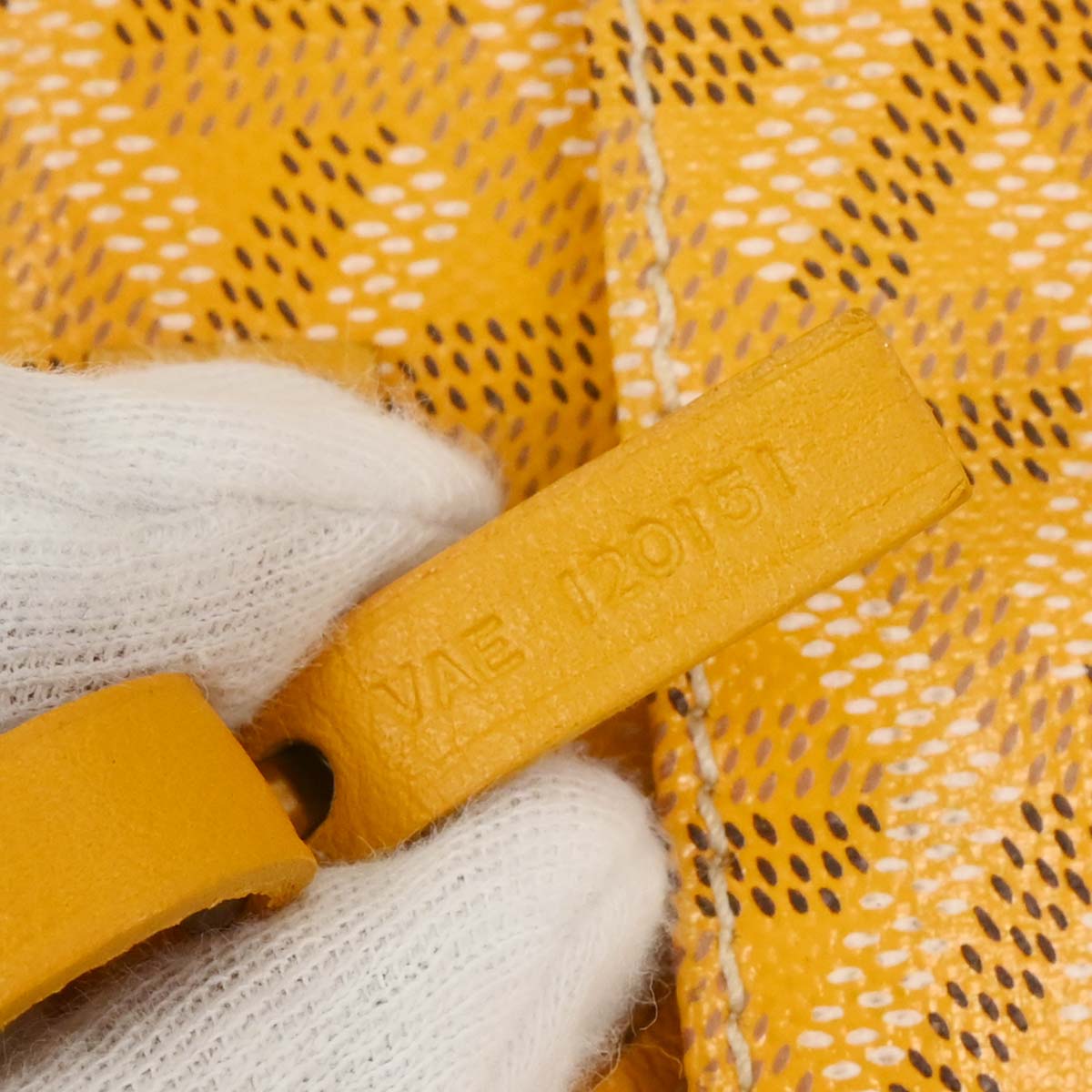 Goyard Yellow Saint Louis PM Tote Bag