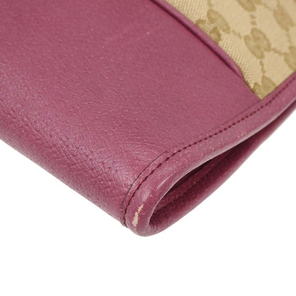 Gucci Beige Canvas Tote Handbag