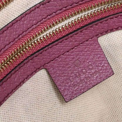 Gucci Beige Canvas Tote Handbag