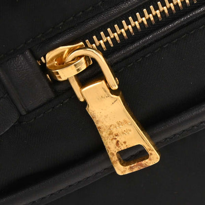 Prada * Black Nylon 2way Shoulder Handbag