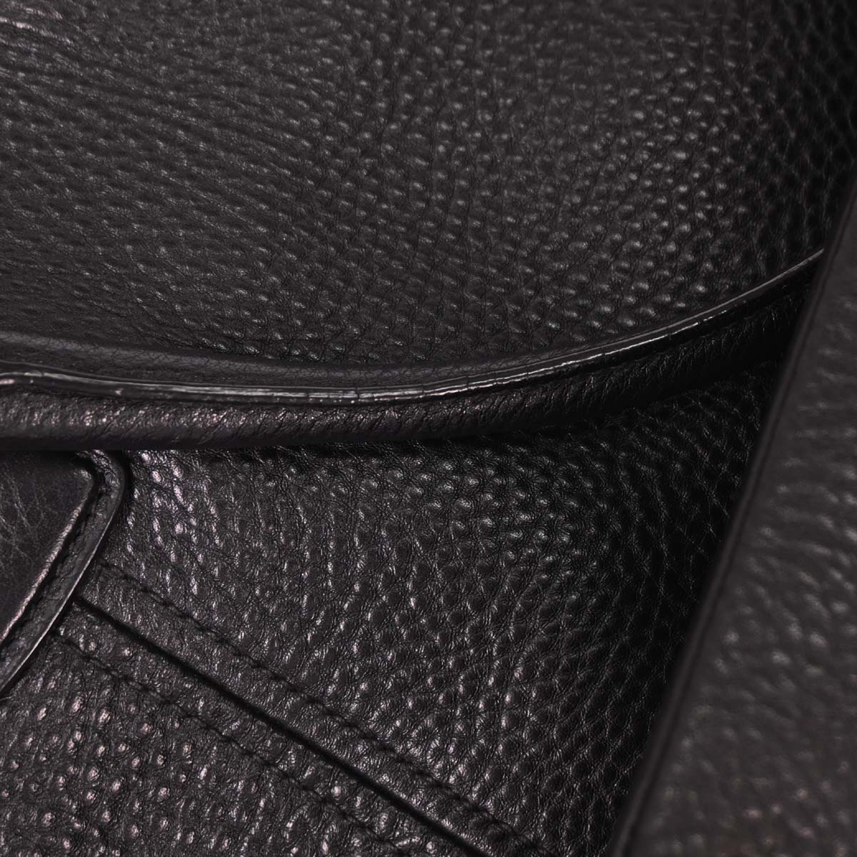 Prada Black Leather Tote Handbag