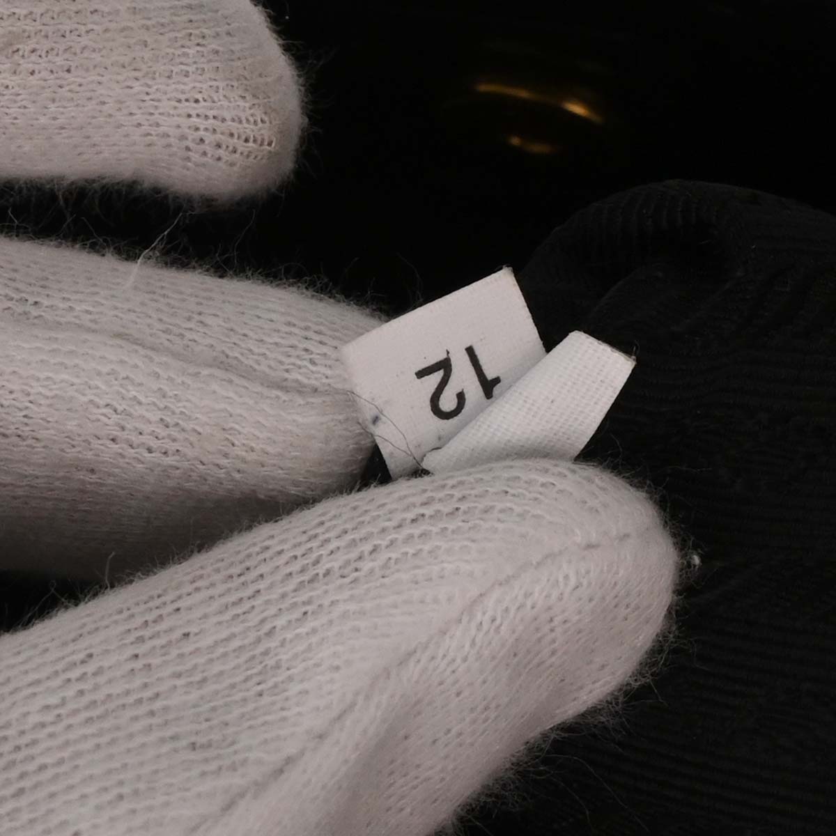 Prada Black Leather Tote Handbag