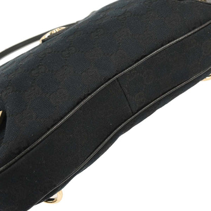 Gucci Black GG Abbey D Ring Handbag