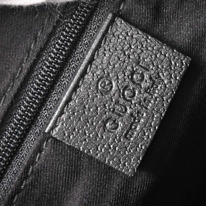 Gucci Black GG Abbey D Ring Handbag