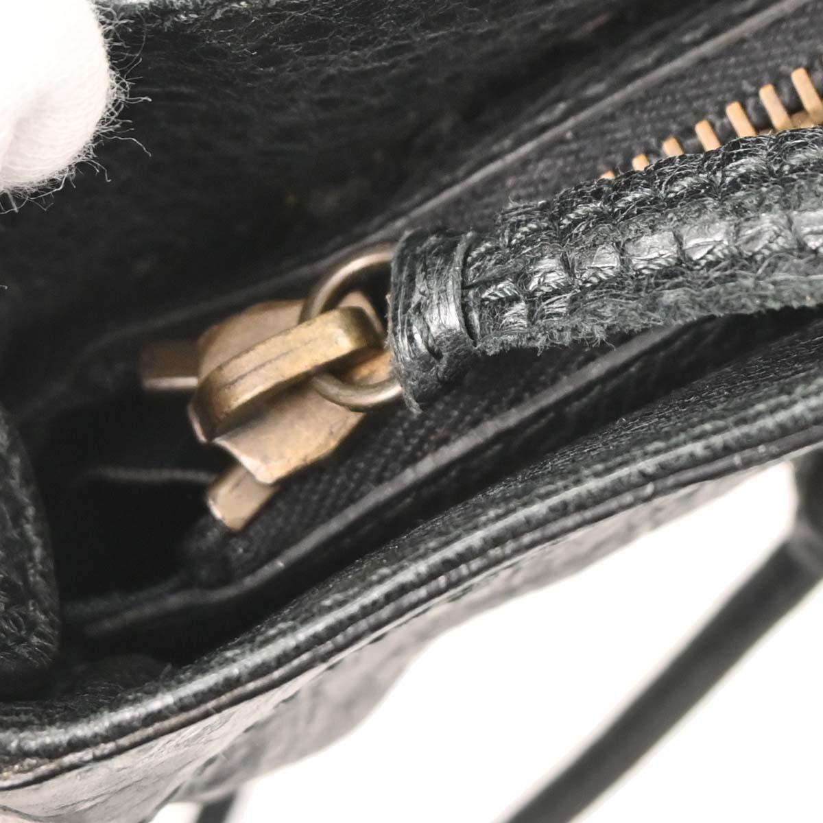 Balenciaga Black Lambskin The Hip Shoulder Bag