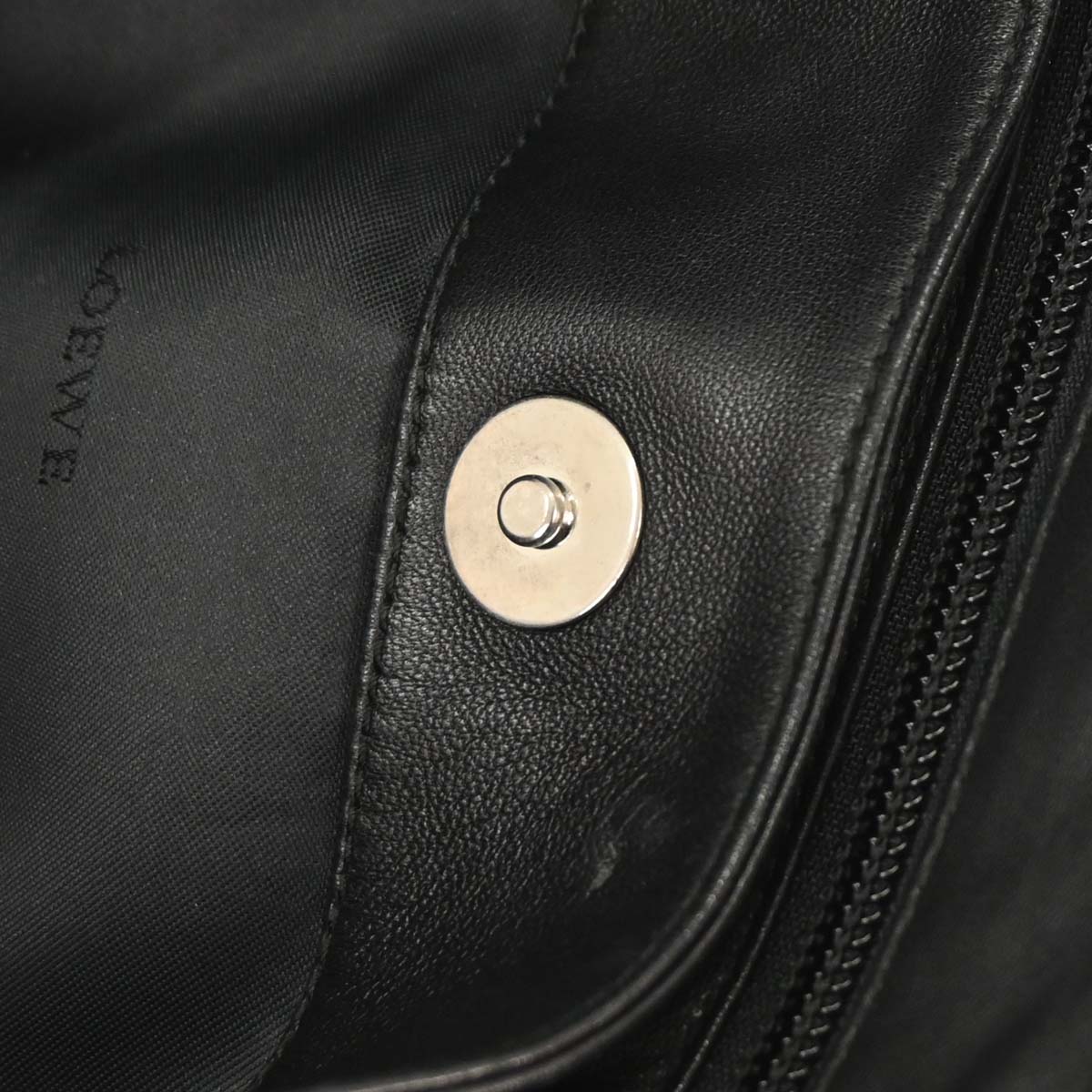 Loewe Black Lambskin Shoulder Bag