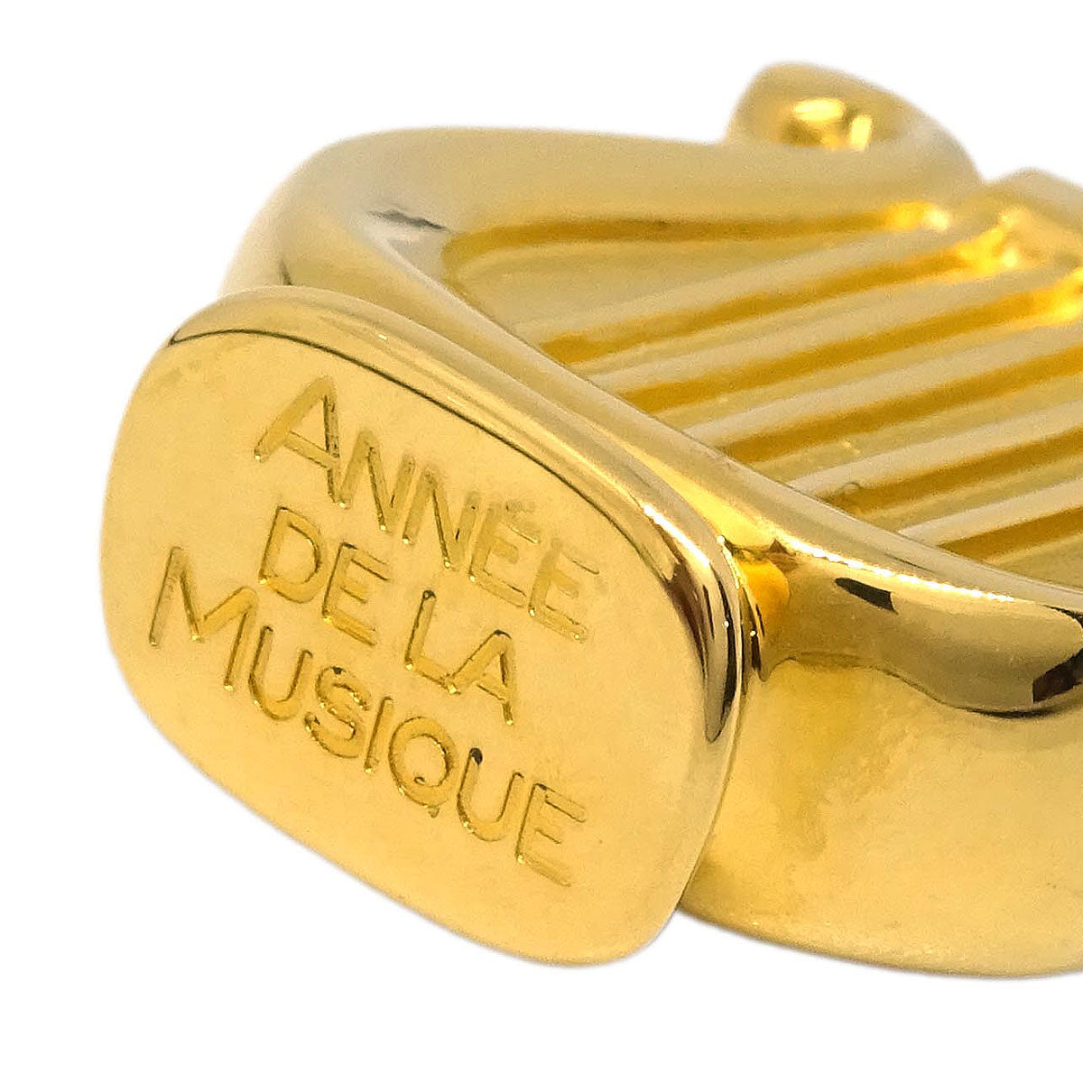 Hermes Harp 1996 Cadena Padlock Gold Small Good