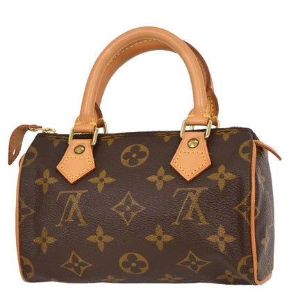 Louis Vuitton Monogram Mini Speedy 2way Shoulder Handbag M41534