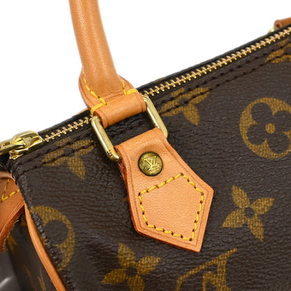 Louis Vuitton Monogram Mini Speedy 2way Shoulder Handbag M41534