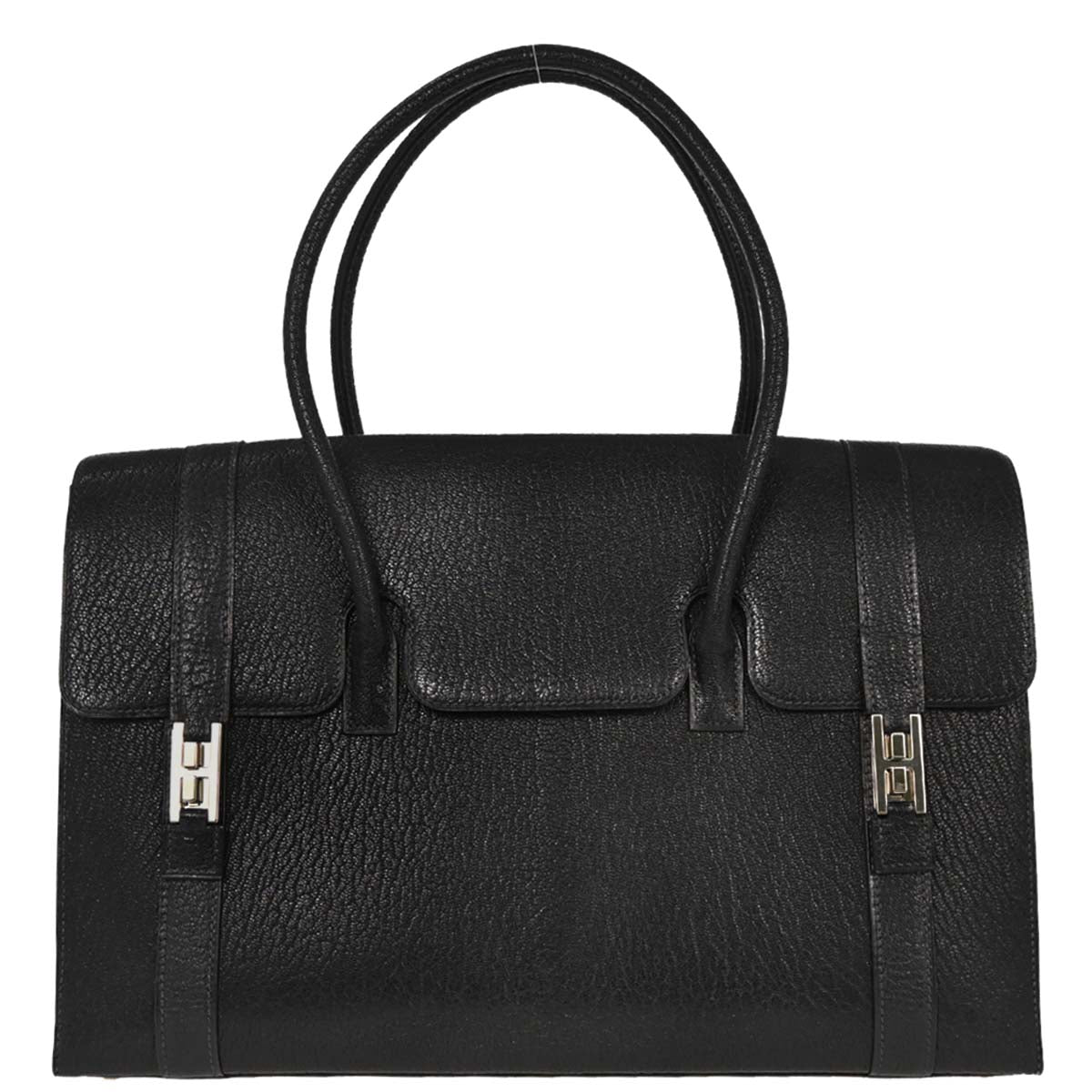 Hermes Black Chevre Myzore Drag 2 37 Handbag
