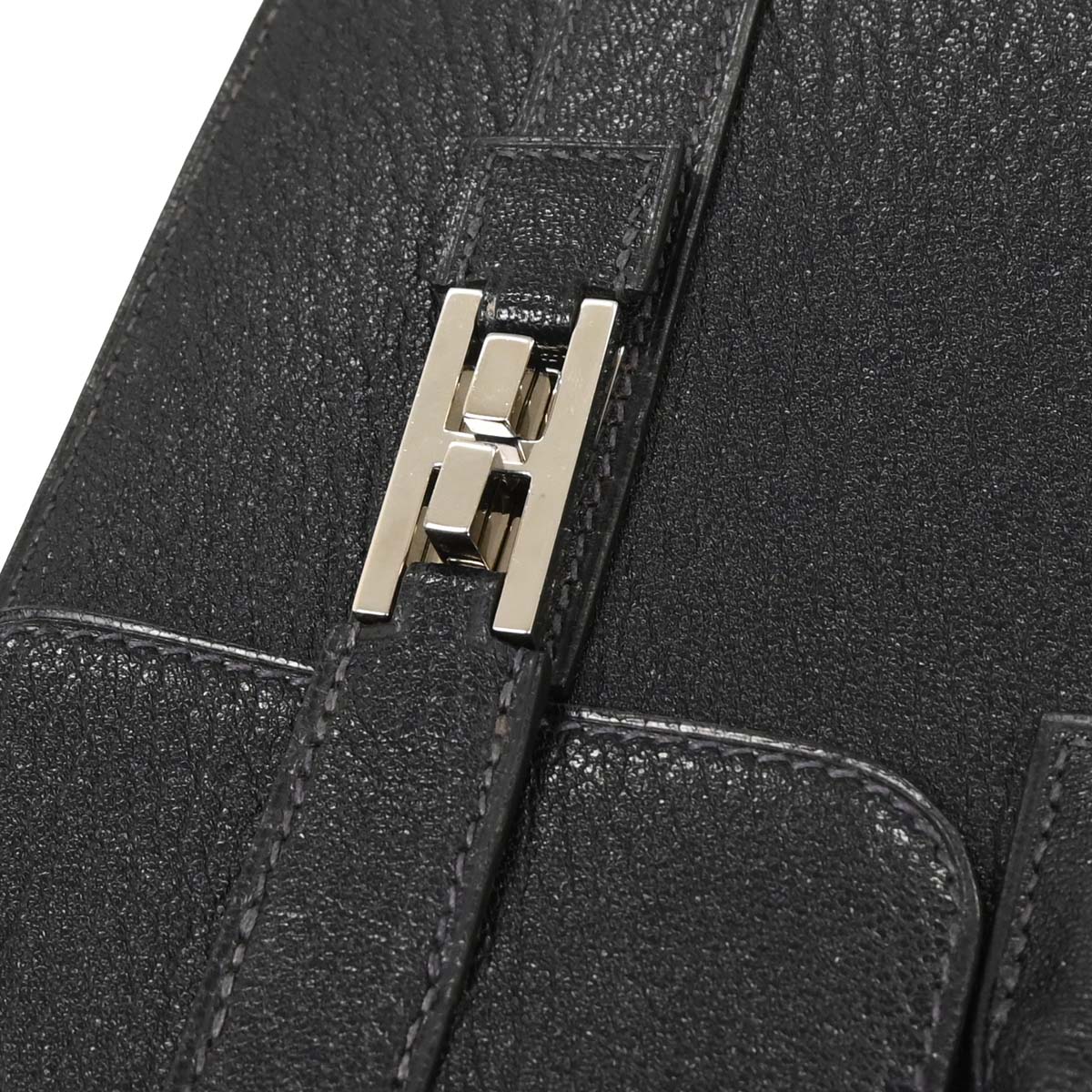 Hermes Black Chevre Myzore Drag 2 37 Handbag