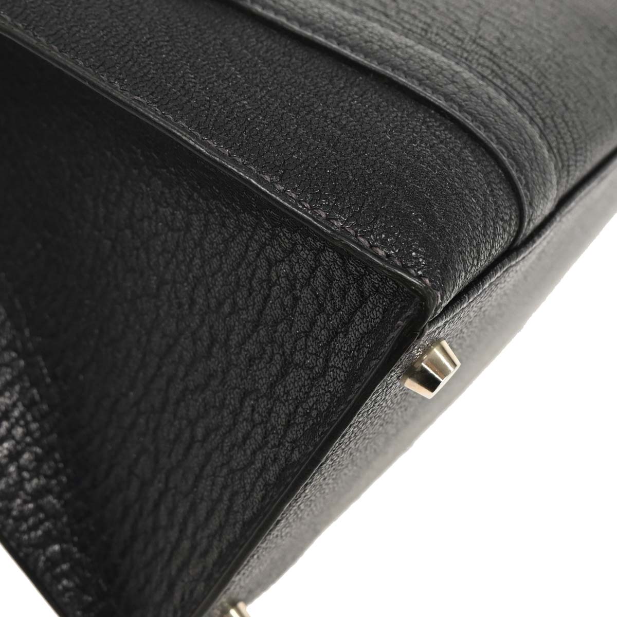 Hermes Black Chevre Myzore Drag 2 37 Handbag