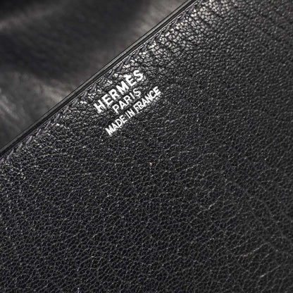 Hermes Black Chevre Myzore Drag 2 37 Handbag