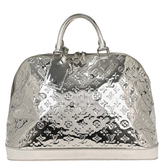 Louis Vuitton Silver Monogram Miroir Alma GM Handbag M95273