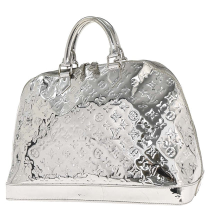 Louis Vuitton Silver Monogram Miroir Alma GM Handbag M95273