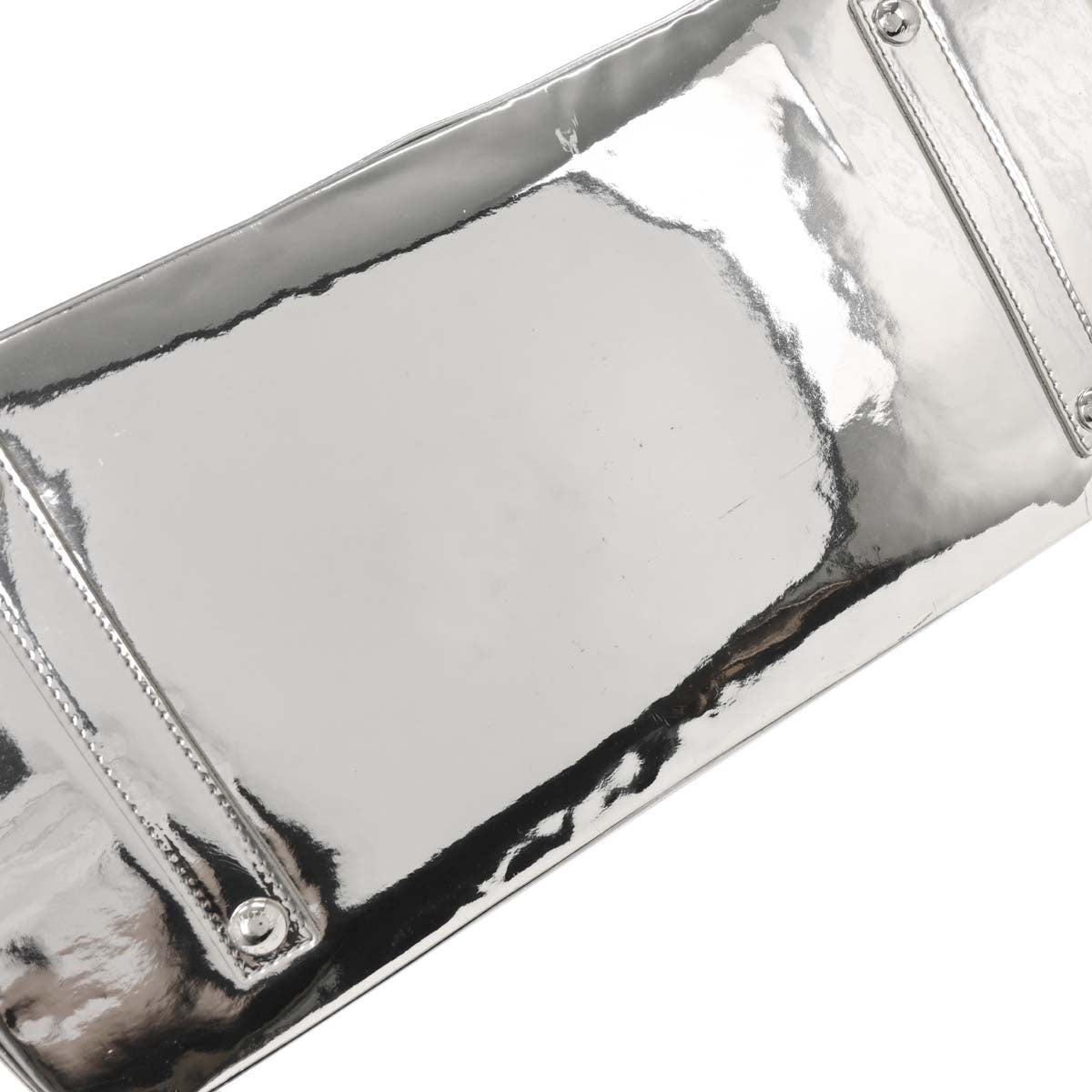 Louis Vuitton Silver Monogram Miroir Alma GM Handbag M95273