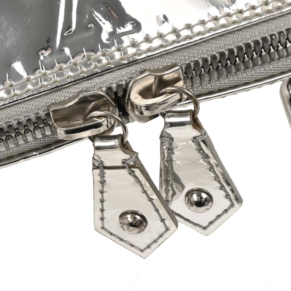 Louis Vuitton Silver Monogram Miroir Alma GM Handbag M95273