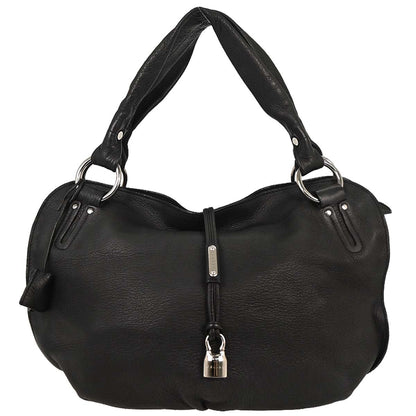 Celine Black Leather Handbag