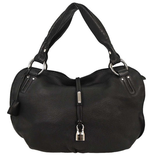 Celine Black Leather Handbag