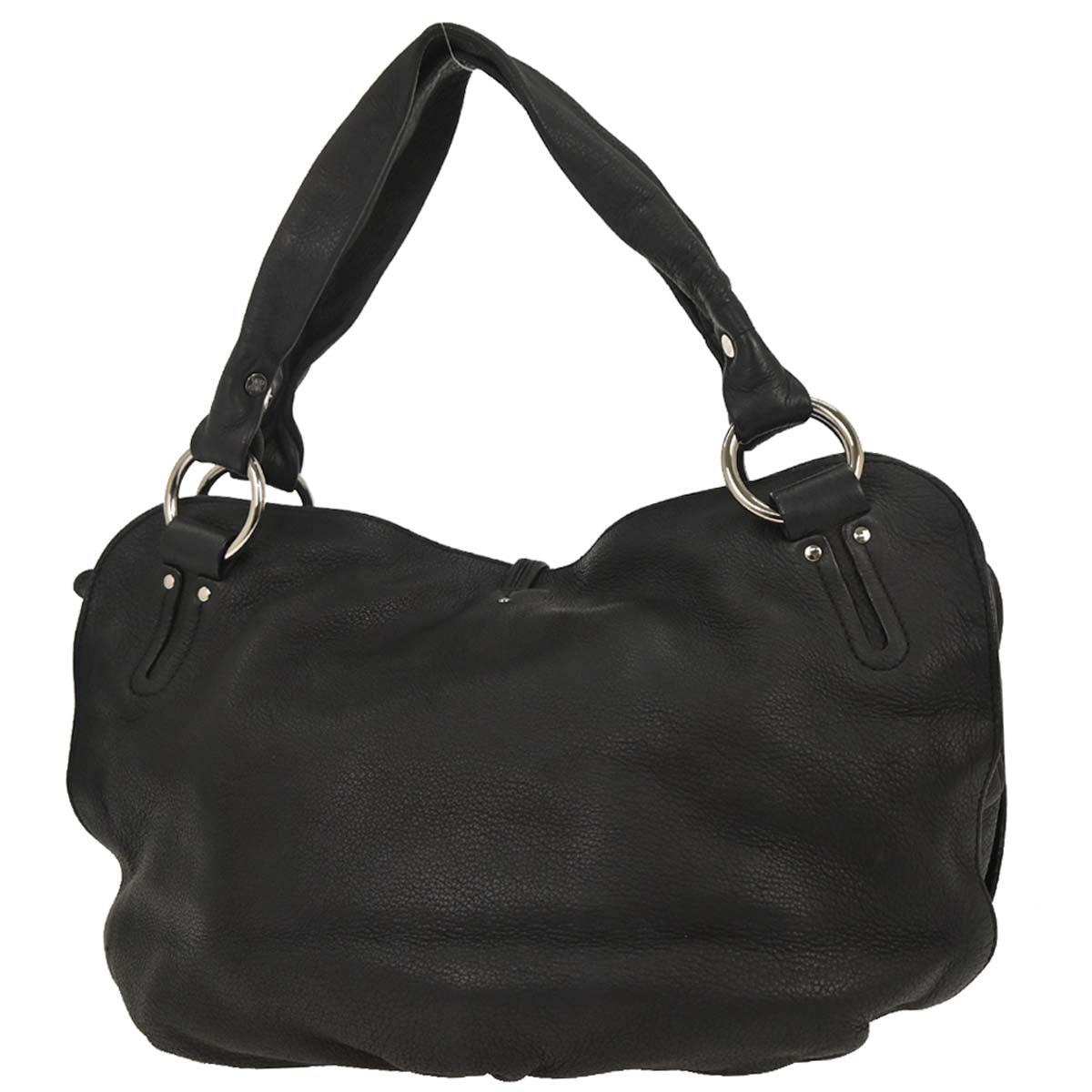 Celine Black Leather Handbag
