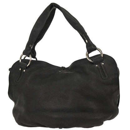 Celine Black Leather Handbag