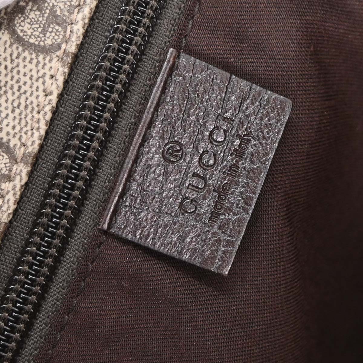 Gucci Beige PVC GG Shoulder Bag