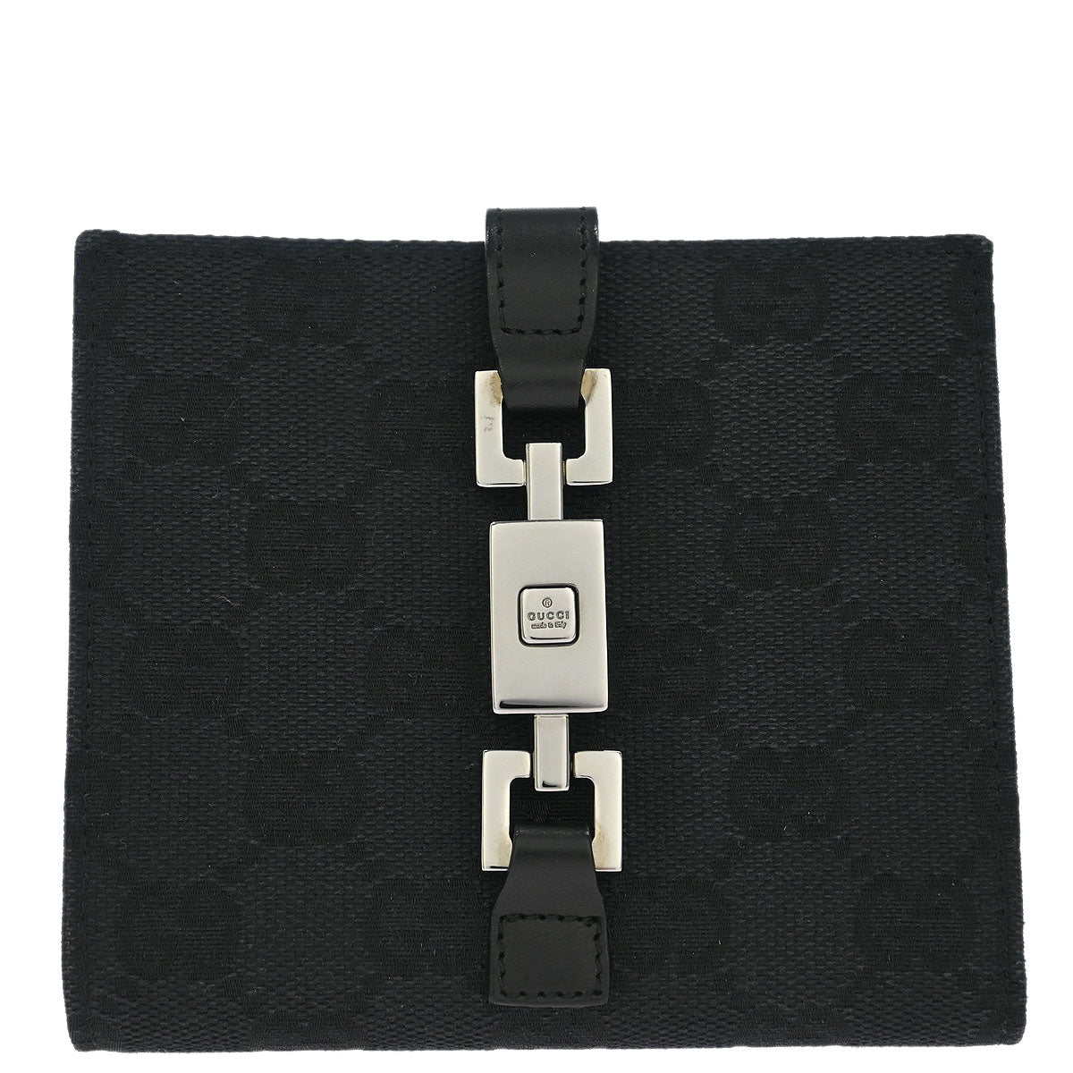 Gucci Black Canvas GG Wallet