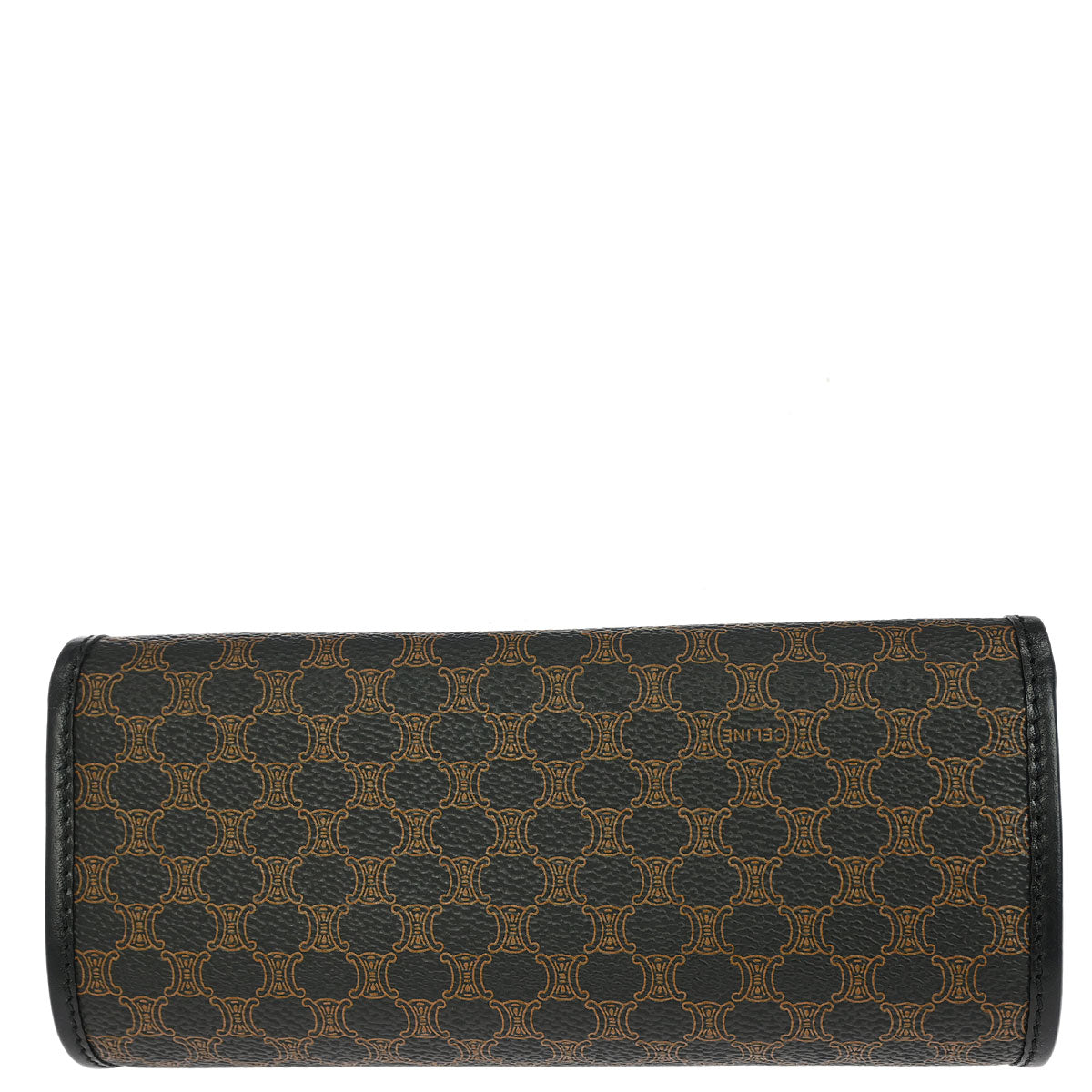 Celine Black PVC Macadam Pouch