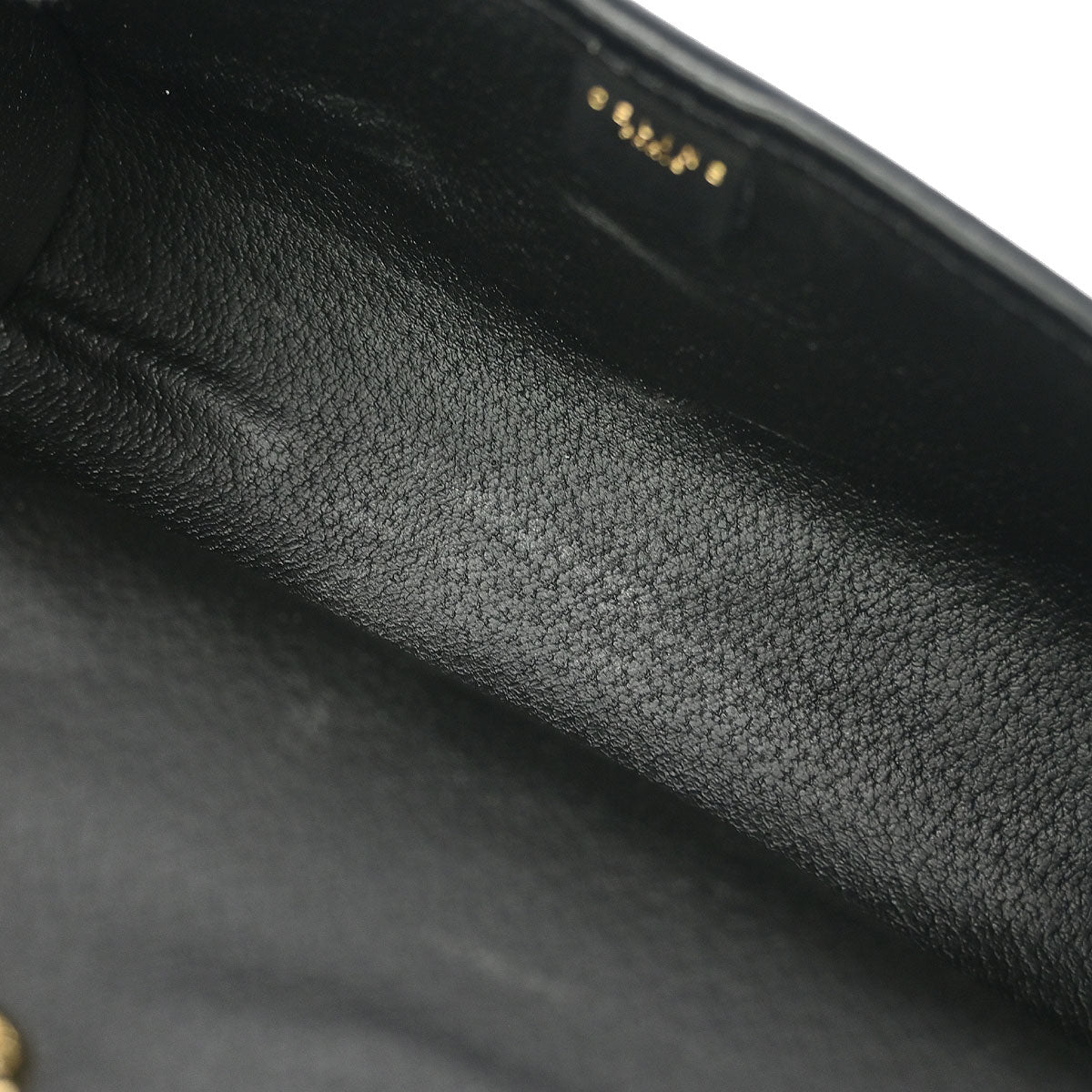 Celine Black PVC Macadam Pouch