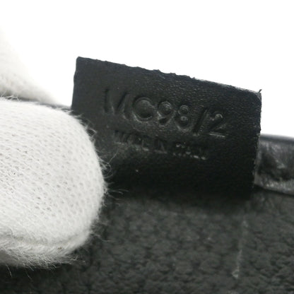 Celine Black PVC Macadam Pouch